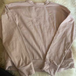 Nike DriFit Cropped Mock Neck Pullover